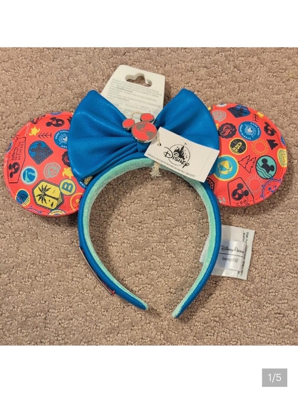 Loungefly Disney: Minnie Mouse Ears Headband